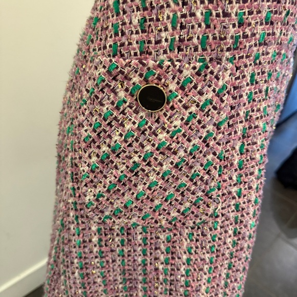 Kate Spade Pink Tweed Mini Dress - Picture 3 of 6